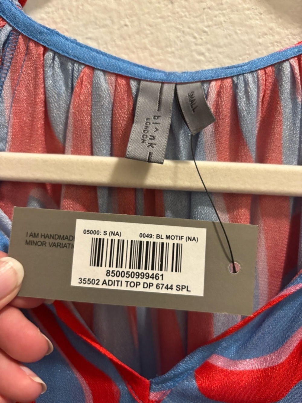 NWT BI-nk Aditi Top, size S - Picture 4 of 8